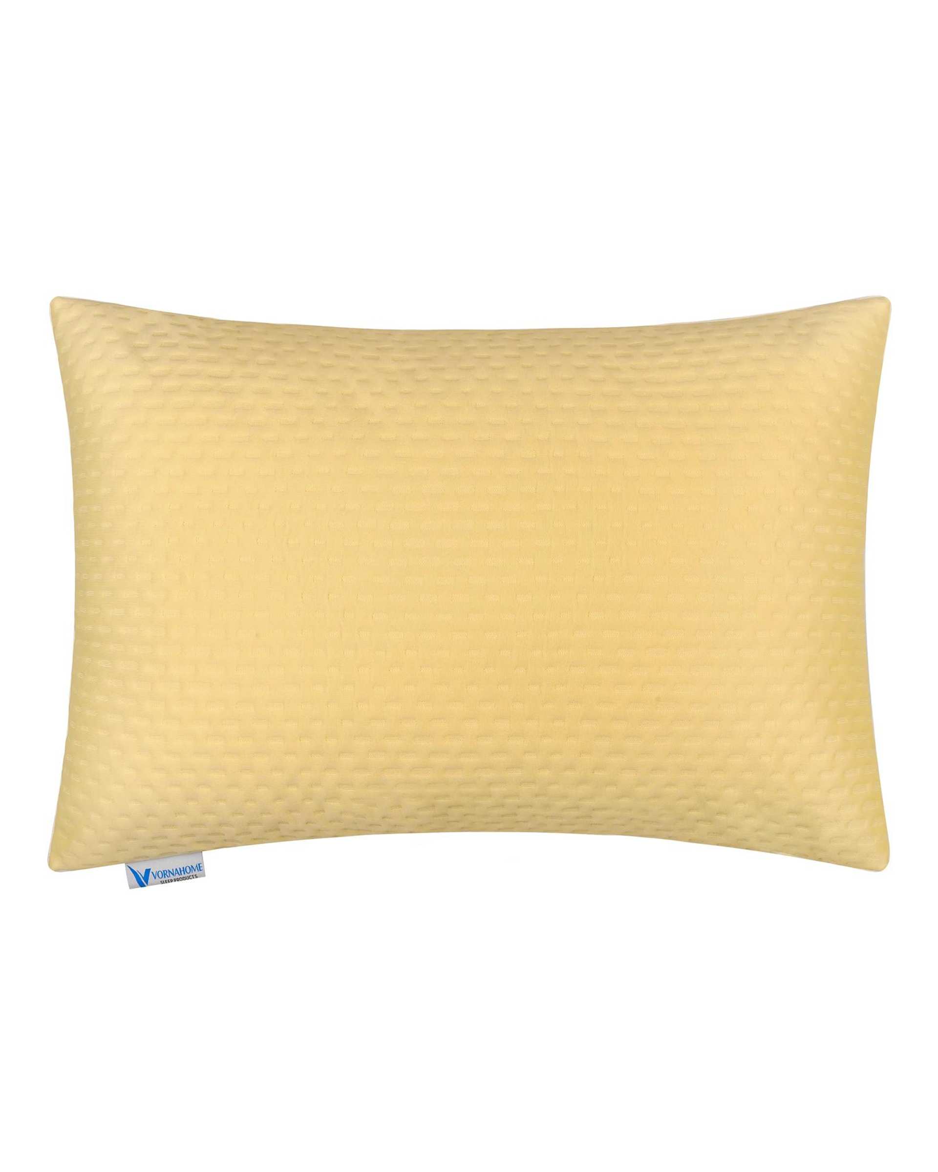 محافظ بالش ضد آب رنگی سایز 70×50 لیمویی ورنا هوم Vornahome
