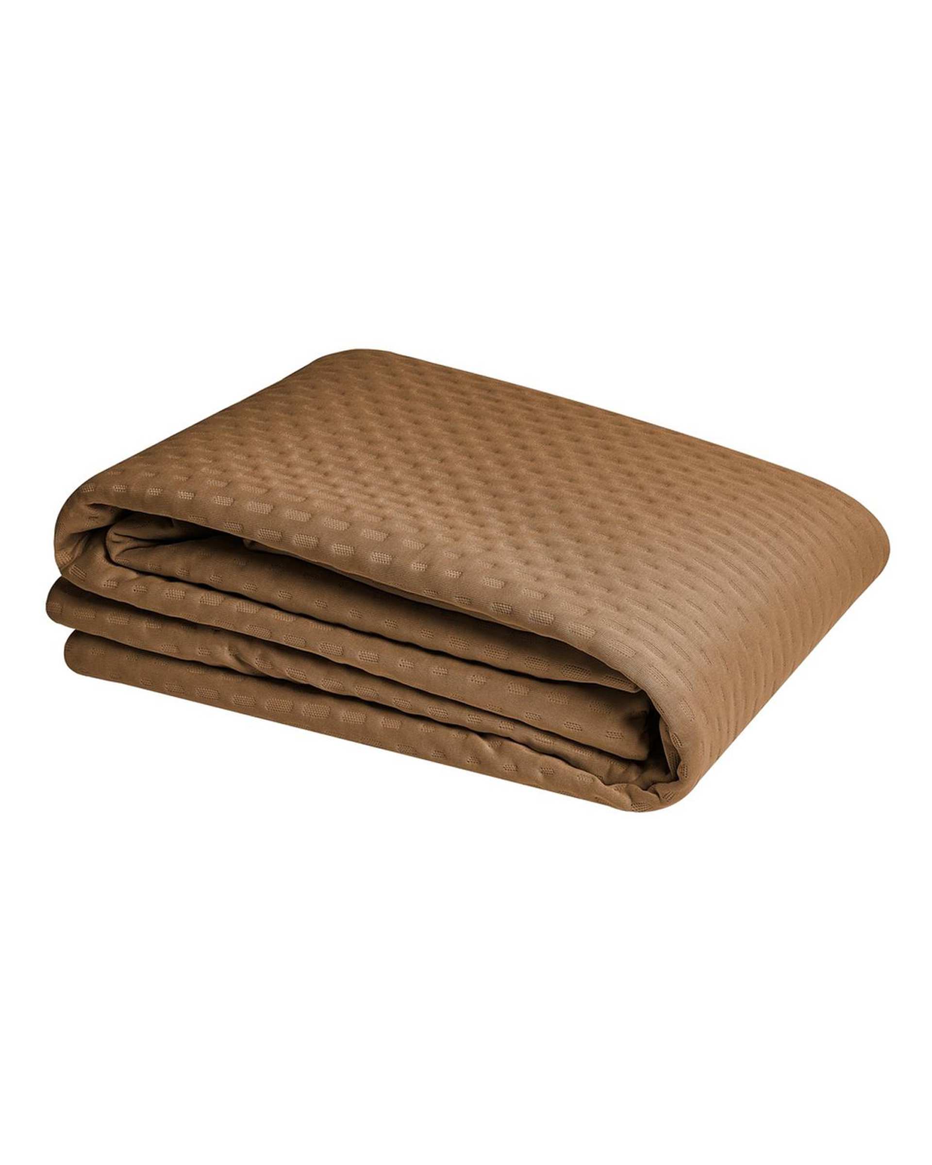 محافظ تشک ضد آب رنگی یک نفره سایز 200×120 قهوه ای ورنا هوم Vornahome