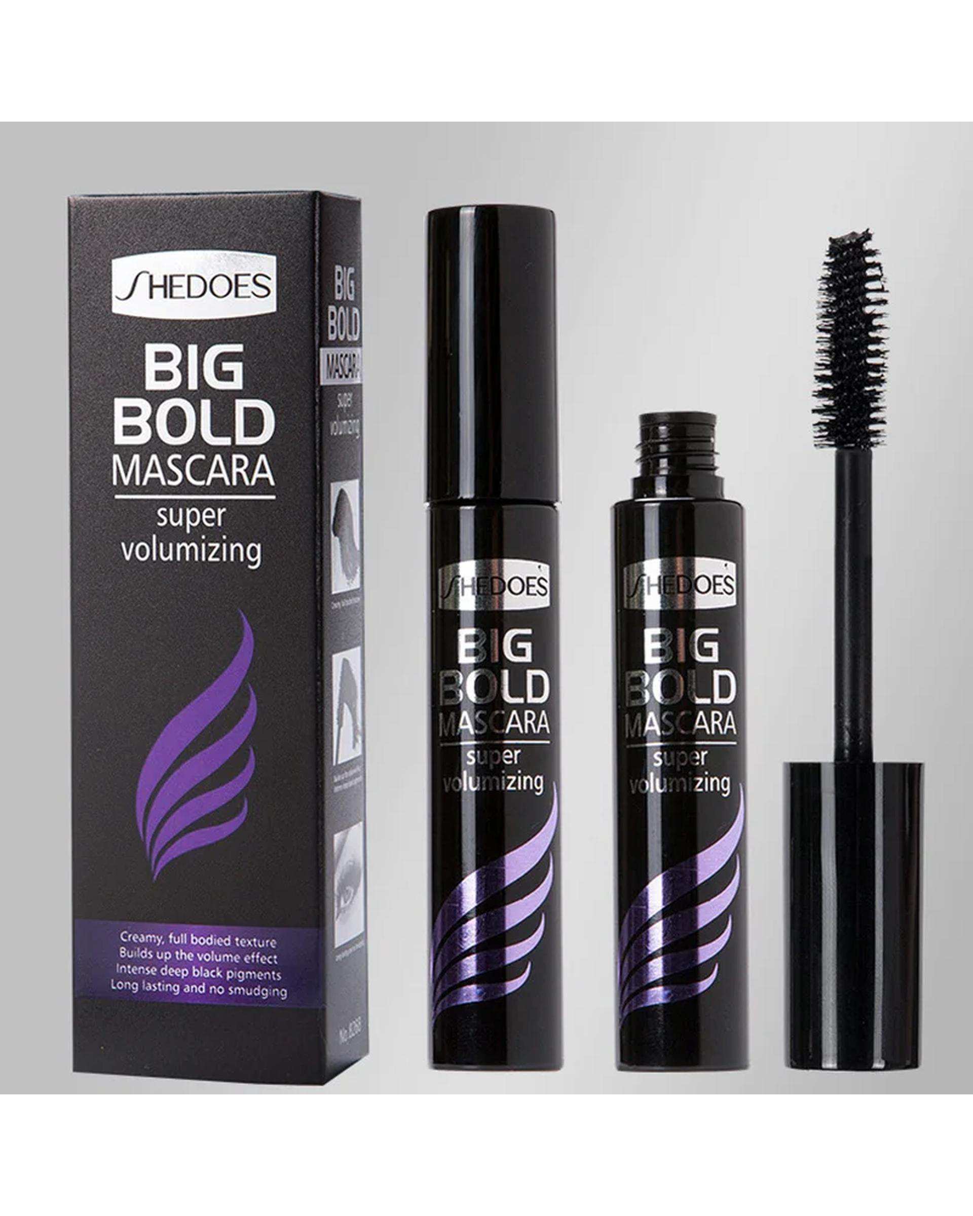 ریمل حجم دهنده و حالت دهنده مژه مشکی مدل Big Bold