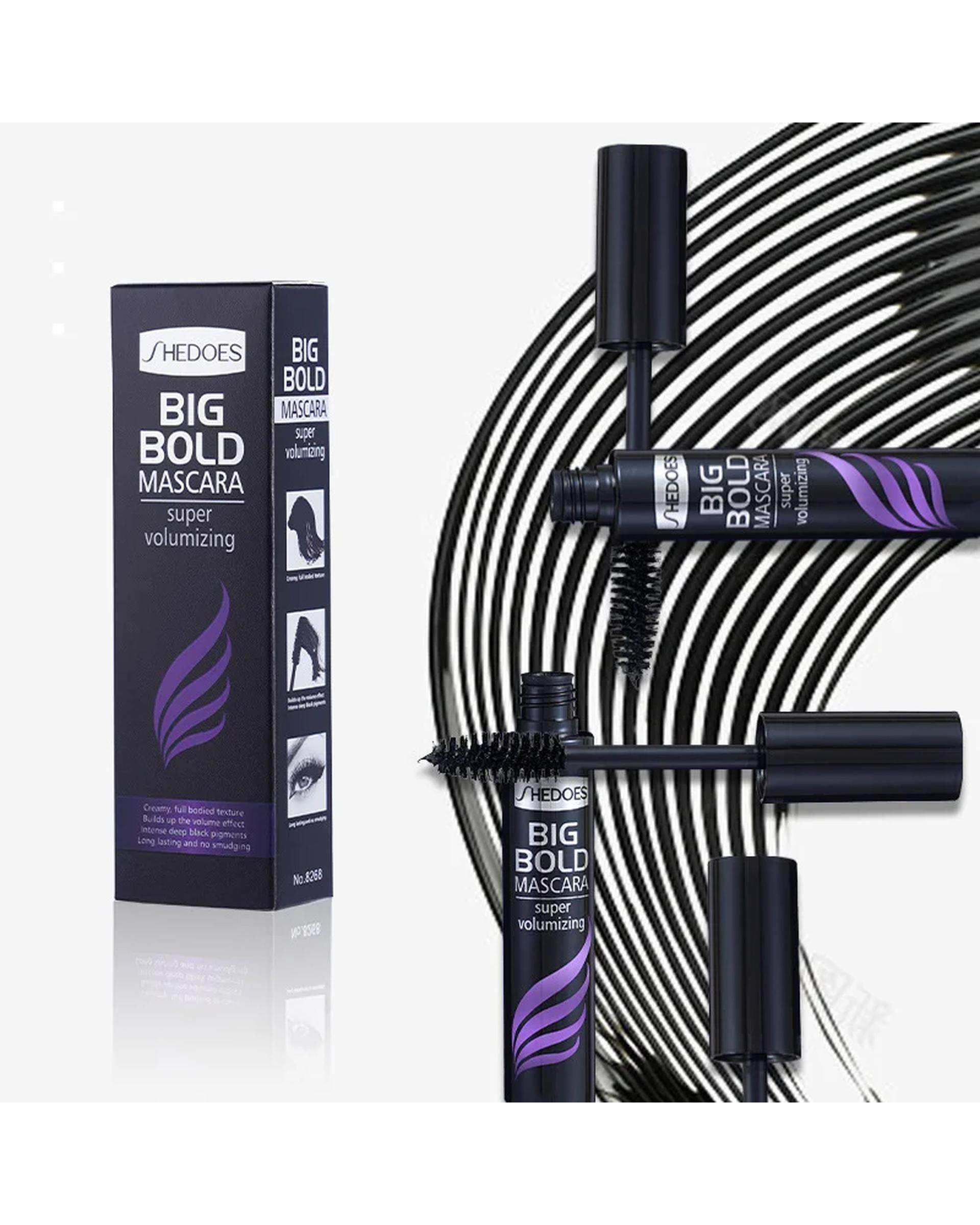 ریمل حجم دهنده و حالت دهنده مژه مشکی مدل Big Bold