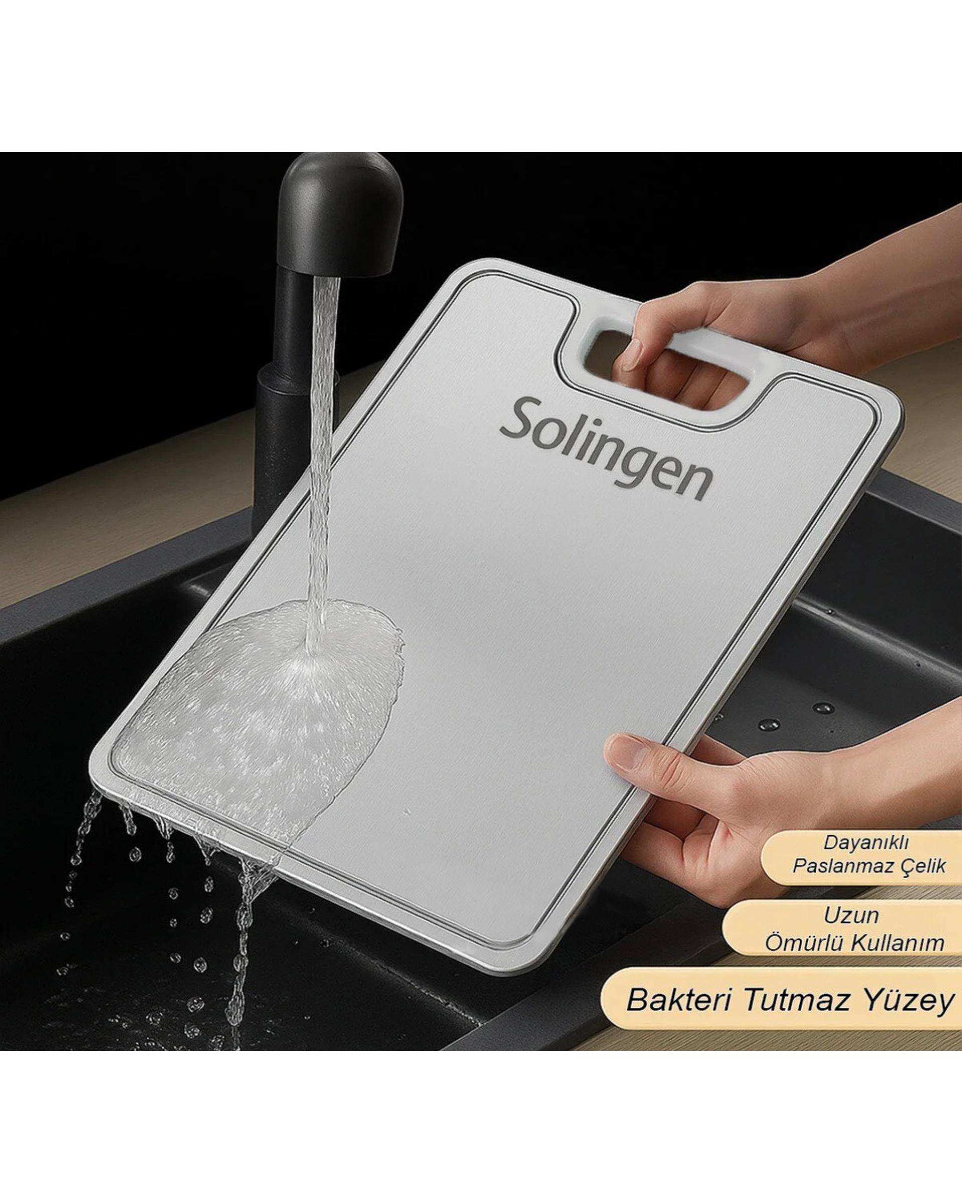 ست 2 عددی تخته برش استیل زولینگن solingen