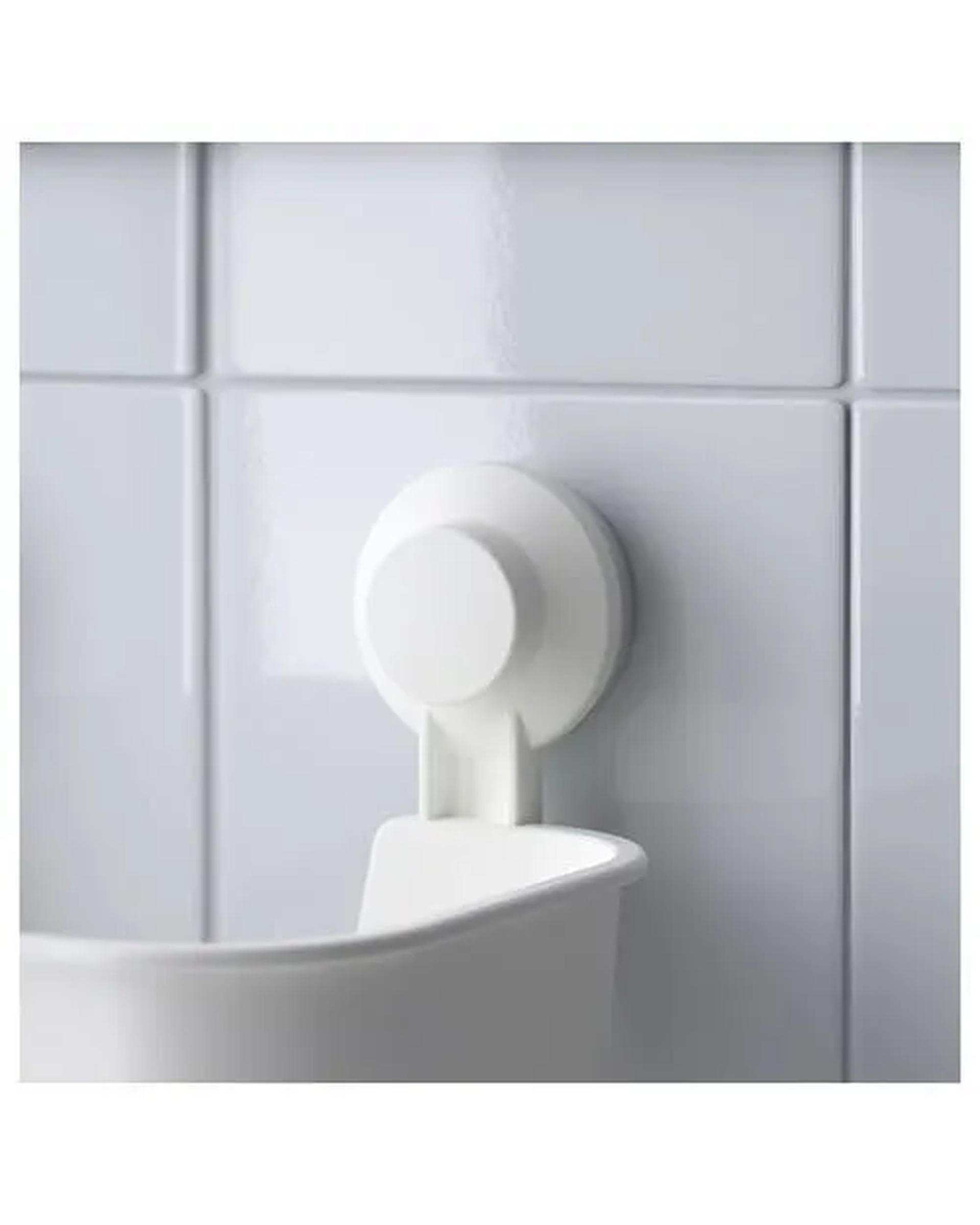 نظم دهنده آویز با گیره سفید IKEA مدل TISKEN
