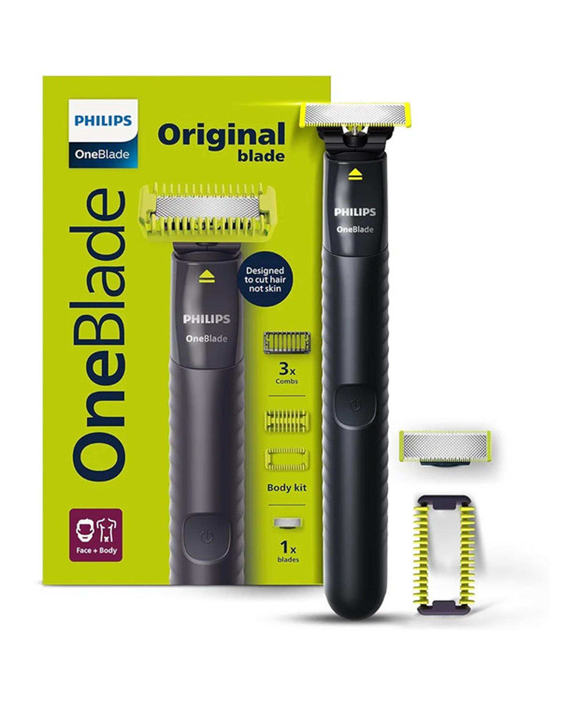 ست ماشین اصلاح موی صورت و بدن شارژی فیلیپس Philips مدل QP1624/10
