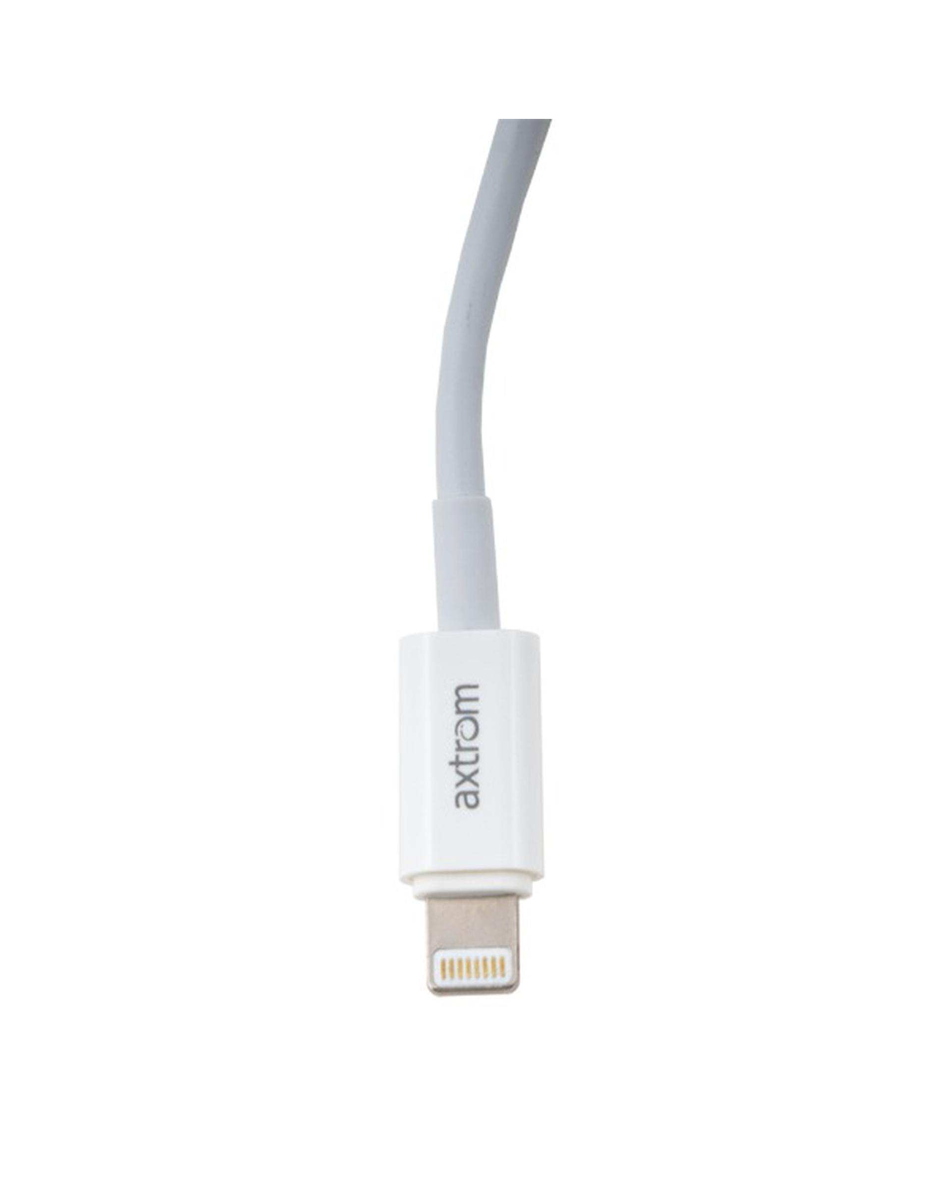 کابل شارژ Type-C به Lightening سفید اکستروم Axtrom مدل ACB90CL