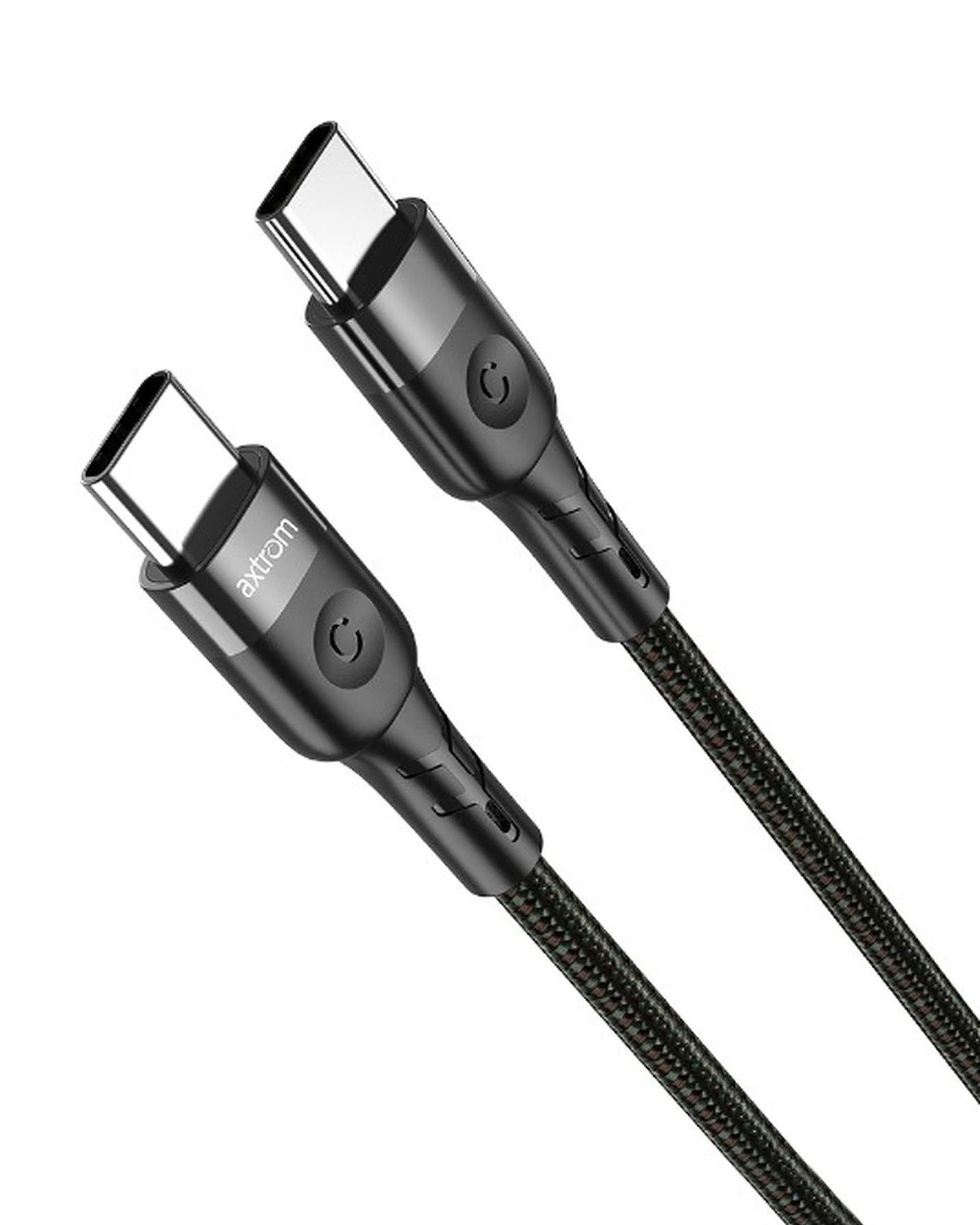 کابل ۱.۲ متری تبدیل USB-C به USB-C اکستروم مدل ACB90CL-B