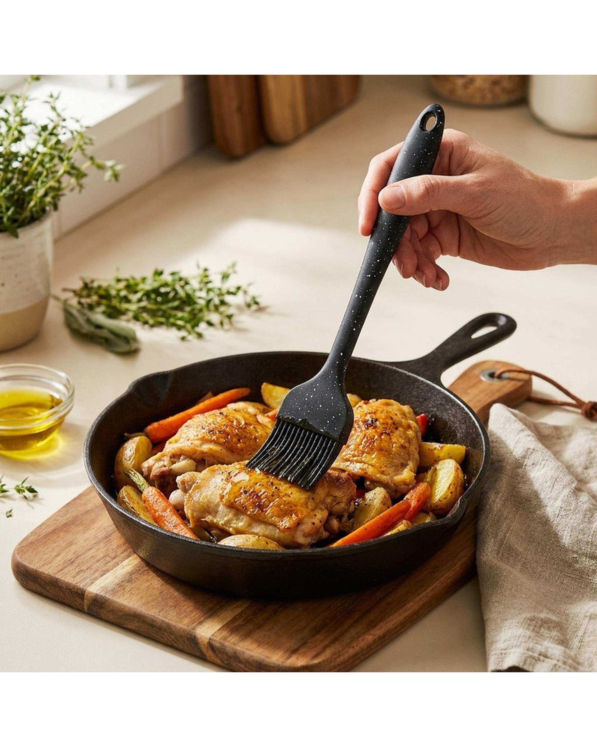 قلم مو سیلیکونی طرح گرانیت شنگیا Shengya سایز 27 سانتی متر