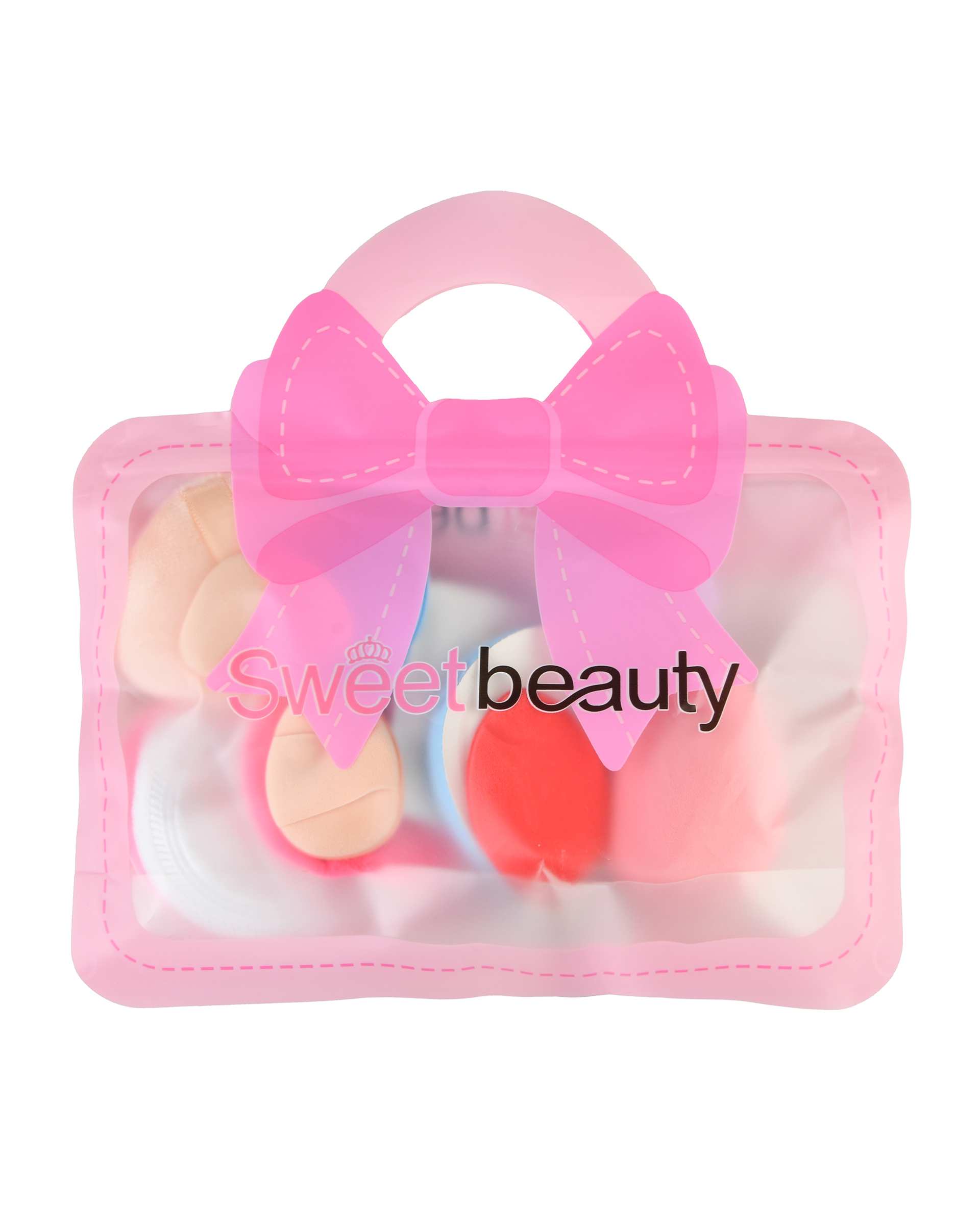 ست پد آرایشی چند کاره 12 عددی سوئیت بیوتی Sweet beauty طرح پاپیون