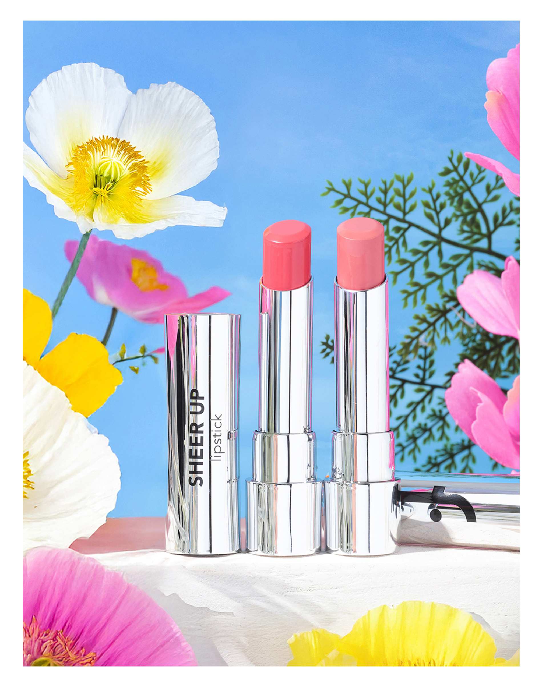 رژ لب جامد فلورمار FLORMAR مدل شیرآپ SHEER UP شماره 013 Gaia