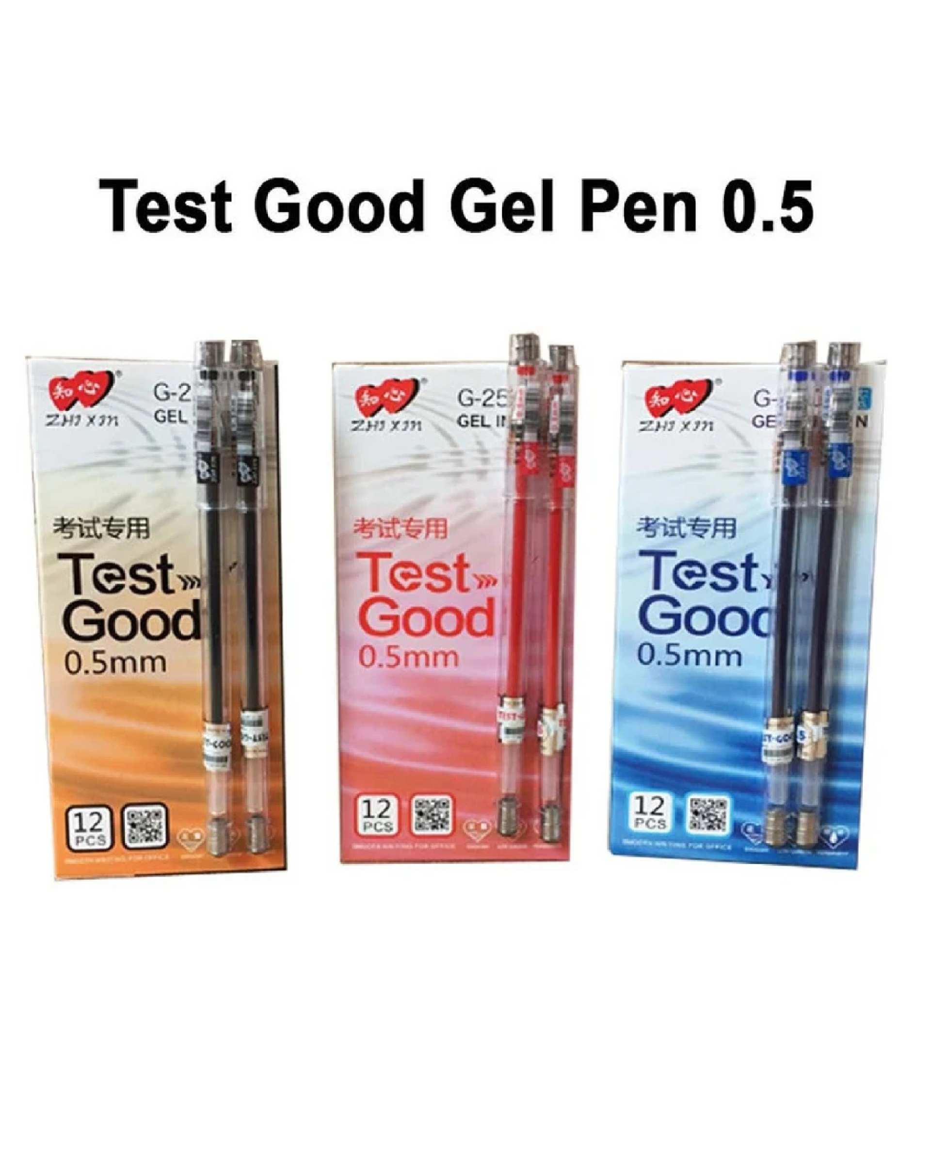 خودکار روان نویس اورجینال 0.05 میلیمتر تست گود Test good مدل lovein مجموعه 3 عددی