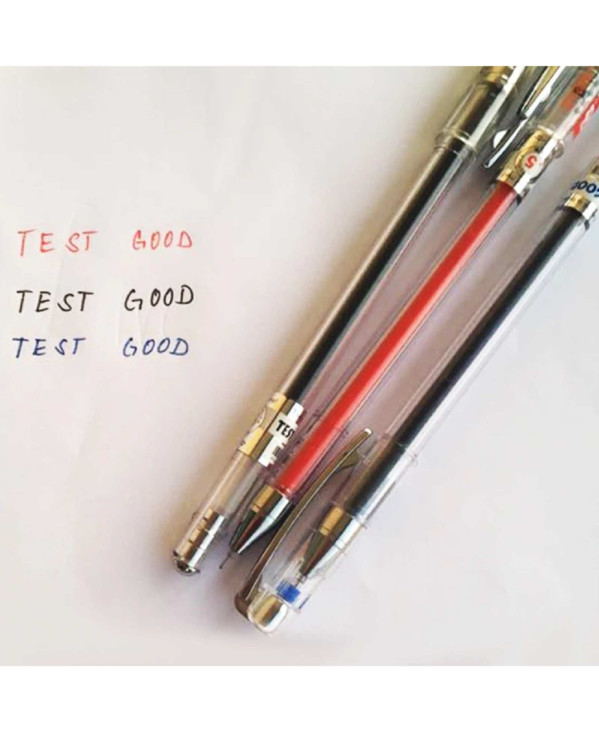 خودکار روان نویس اورجینال 0.05 میلیمتر تست گود Test good مدل lovein مجموعه 3 عددی