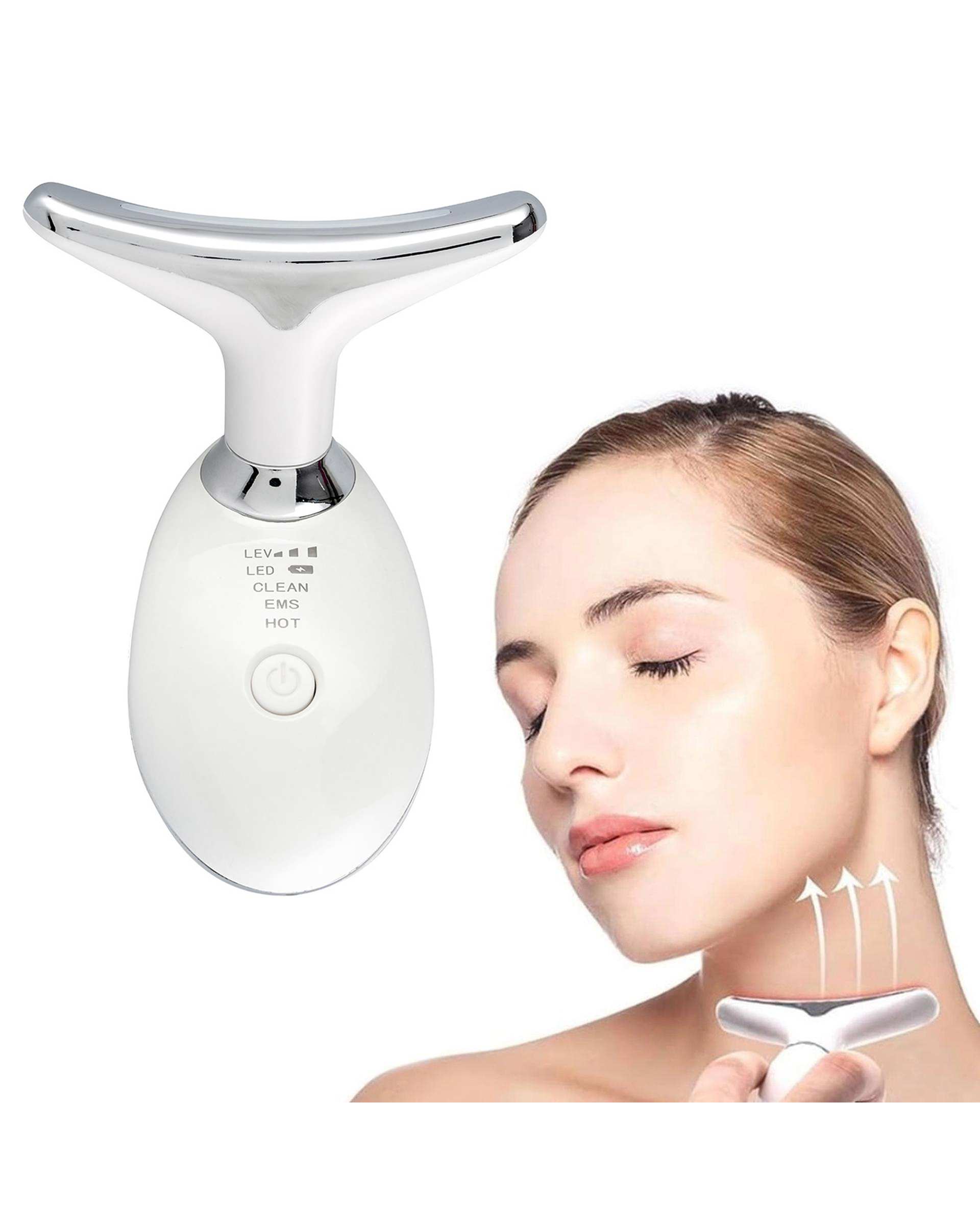 ماساژور لیفت صورت و رفع غبغب ویبراتور حرارتی مدل ES-1081
