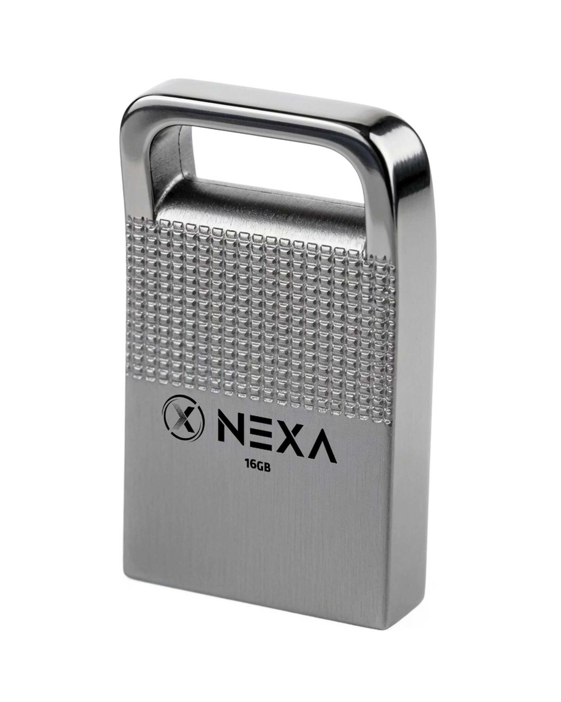 فلش مموری نقره ای نکسا NEXA مدل UX200 HERMES ظرفیت 16 گیگابایت با رابط USB 2.0