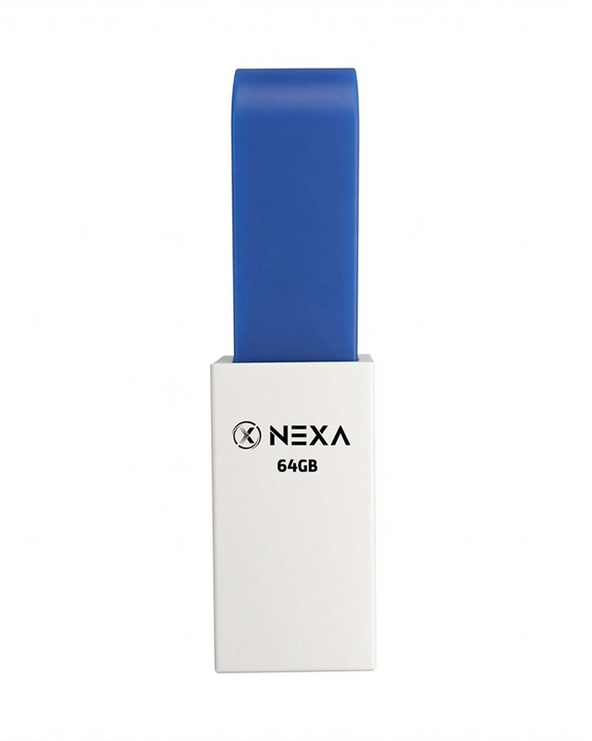 فلش مموری نقره ای نکسا NEXA مدل UX303 MI ظرفیت 64 گیگابایت با رابط USB 3.0