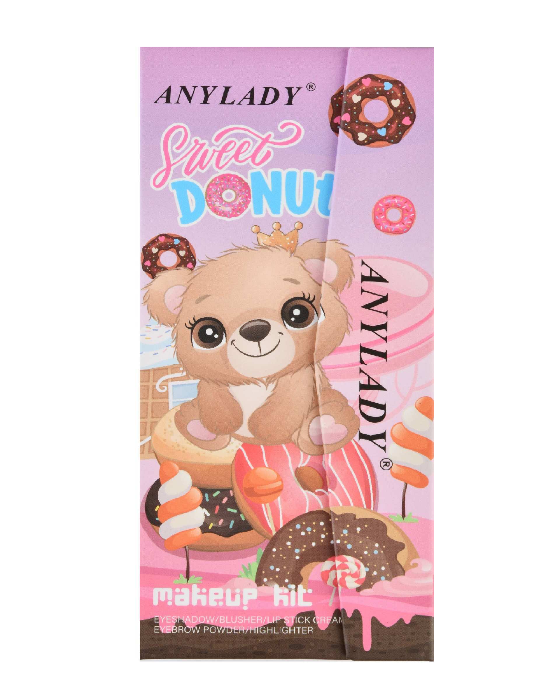پالت سایه چشم و آرایش صورت انی لیدی ANY LADY مدل sweet donut