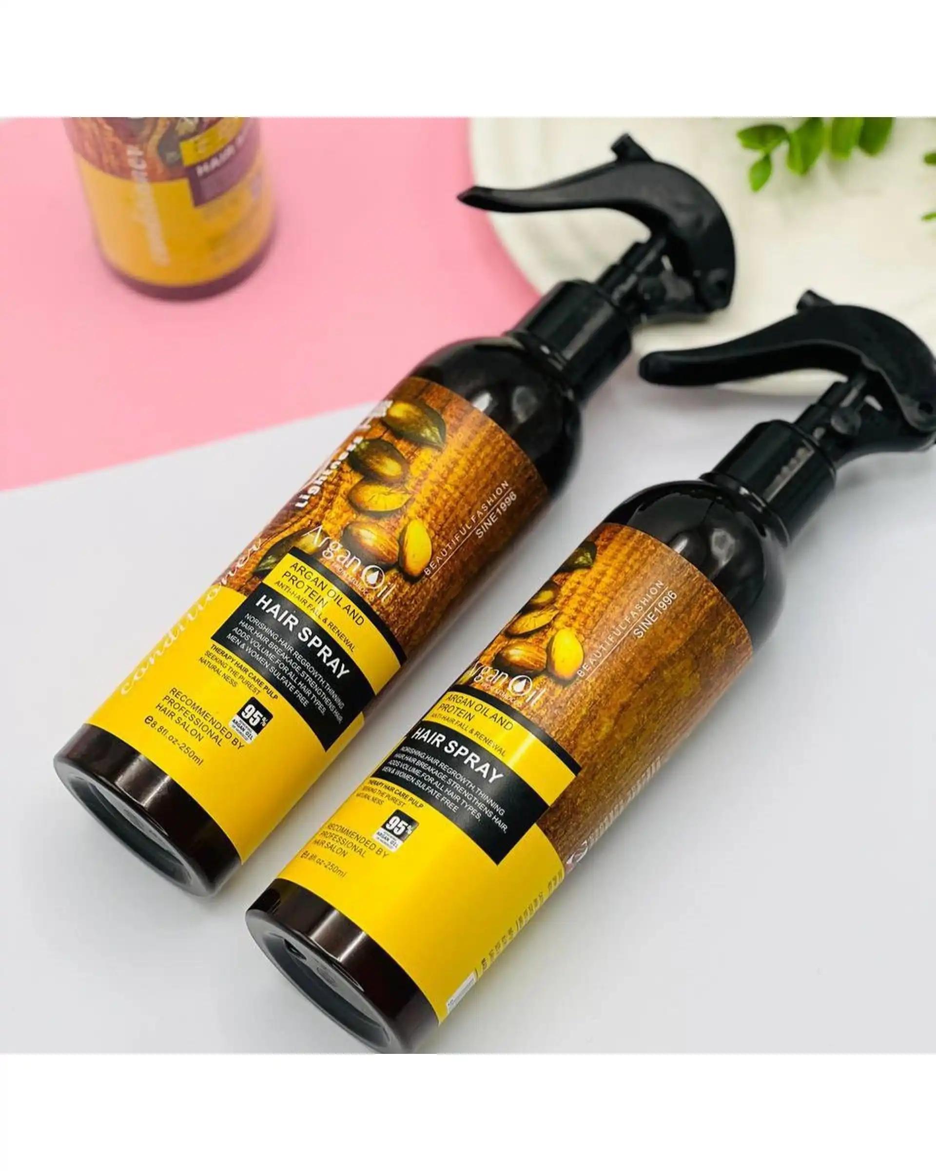 اسپری دو فاز مو حجم دهنده و مغذی لایتنس Lightness حاوی روغن آرگان 250 میلی لیتر