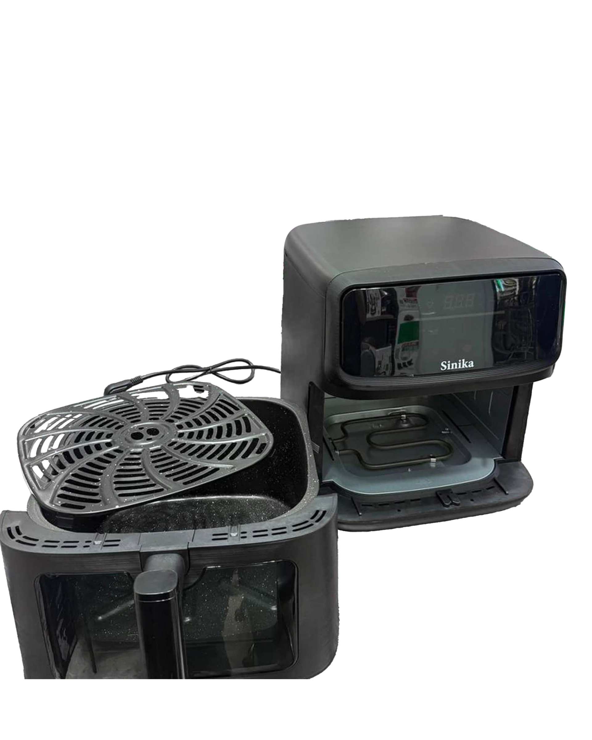 سرخکن بدون روغن مشکی سینیکا مدل SN-6400