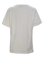 تی شرت زنانه سایز بزرگ نخی سفید جی پی ای