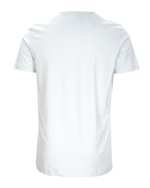 تی شرت مردانه یقه گرد نخی سفید جی پی ای