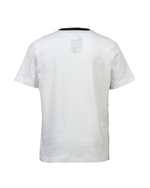 تی شرت پسرانه نخی یقه گرد سفید فری استایل