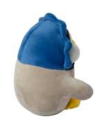 عروسک پنگوئن پولیشی طوسی آبی تاپ تویز