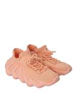 کفش دخترانه ورزشی جورابی صورتی ساپایرسپور طرح Adidas Yeezy 450