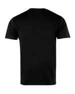 تی شرت مردانه نخی یقه گرد مشکی سفید زانتوس کد 141388