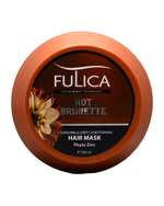 ماسک مو فاقد سولفات فولیکا Fulica مناسب موهای رنگ شده تناژ قهوه ای Hot Brunette