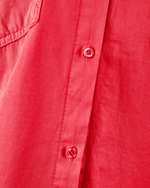 شومیز زنانه کتان قد 75 سرخابی رویال جین Royal Jeans کد 0005199