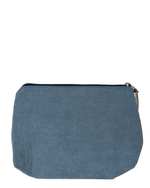 کیف لوازم آرایشی زنانه آبی رنگ تا رنگ