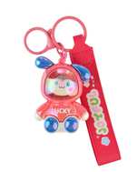 جاکلیدی بچگانه صورتی دلربا مدل آدم فضایی