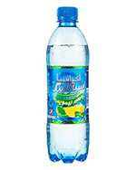 آب گازدار با طعم لیمو اسپارکلینگ 0.5 لیتری آکوافینا