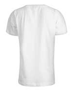 تی شرت زنانه نخی یقه گرد سفید آر ان اس مدل 11021223
