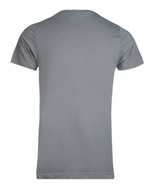 تی شرت مردانه نخی یقه گرد طوسی آر ان اس مدل 12021235