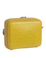 ​کیف زنانه دوشی زرد دیوید جونز مدل cm5660