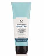 شوینده و اسکراب صورت بادی شاپ Seaweed مناسب پوست مختلط تا چرب